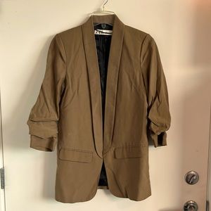 Blazer Zara khaki size small